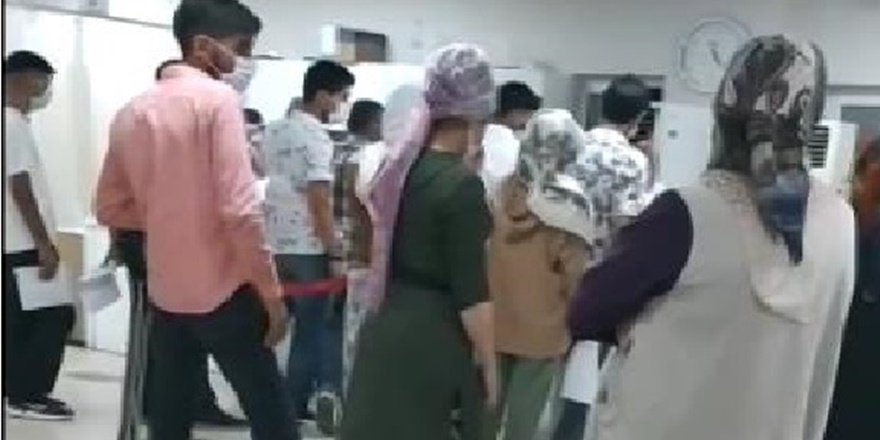 Diyarbakır’da bir hastanede korona virüse davetiye