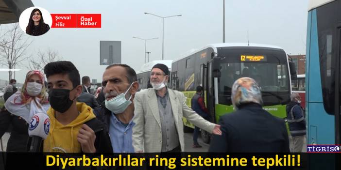Diyarbakırlılar ring sistemine tepkili!